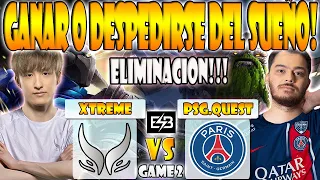 XTREME GAMING VS PSG.QUEST BO3[GAME 2]ELIMINACION-AME, XINQ VS TA2000, NO!OB- ELITE LEAGUE-DOTA- ESB