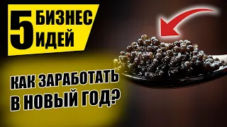 Топ-5 Простых Бизнес Идеи на Новый Год! Бизнес идеи! Бизнес 2020!