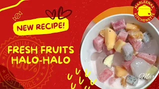 FRESH FRUIT SALAD HALO-HALO