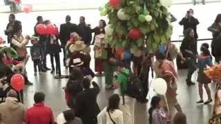 World Tourism Day! - happy welcome at Jorge Chavez airport