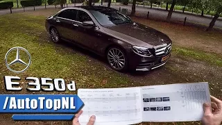 Mercedes Benz E Class 2017 E350d REVIEW POV Test Drive by AutoTopNL