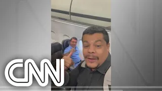 Senador Flávio Bolsonaro é chamado de “Flávio Rachadinha” em avião; veja | CNN 360º