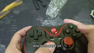 review gamepad x3 70 ribu tapi sebagus ini. tinggal colok langsung main, baterainya awet juga