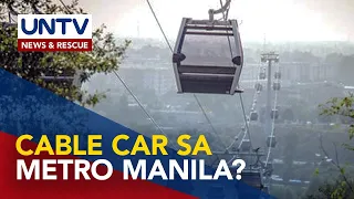 Paggamit ng cable car sa Metro Manila bilang tugon sa mabigat na trapiko, ipinanukala