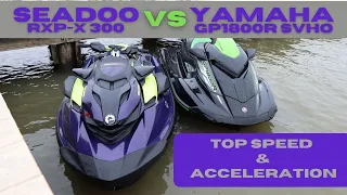 2021 SeaDoo RXP-X 300 VS 2021 Yamaha GP1800R SVHO: TOP SPEED & ACCELERATION