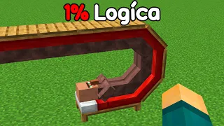 Minecraft com 1% de Lógica