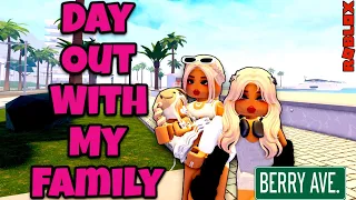 💗 Day Out With My Family 💗 | Berry Avenue 🏠 Roleplay | Voice RP | Live Play