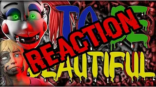 FNAF - TO BE BEAUTIFUL SONG LYRIC VIDEO - Dawko & DHeusta | REACTION (MY OWN OPINION)