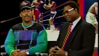 Bryant Gumble Interviews Joe Frazier Ken Norton Larry Holmes Muhammad Ali 1989 Part 1