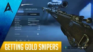 How to get the Gold Snipers in Battlefield 5 (bf5 gameplay tips and map guide)