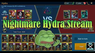 Nightmare Hydra Stream, buckle up buckaroo!  [Raid: Shadow Legends]