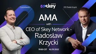 AMA Na żywo z CEO Skey Network Radosławem Krzyckim English Subtitles!!