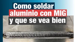 🤯 Que necesito para soldar ALUMINIO con MIG