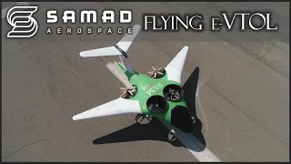 Amazing ! Samad Aerosoace eVTOL flying car ! Build Air taxi hybrid jet !