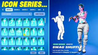 ALL NEW ICON SERIES DANCE & EMOTES IN FORTNITE! #18