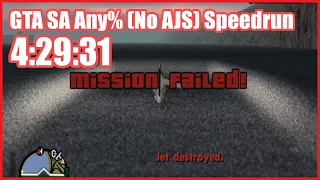 GTA San Andreas | Any% (No AJS) Speedrun - 4:29:31 (Personal Best)