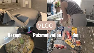 Vlog - Putzmotivation | Fleischbällchen in Pilzsauce| Zezzode | dm live Haul