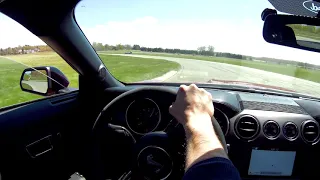 Gingerman Raceway 05-09-20 GT350 Hot Lap 1:43 722 POV on Cup2's