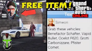 How To Activate Simeon's Export Request l Unlock FREE Content l GTA Online