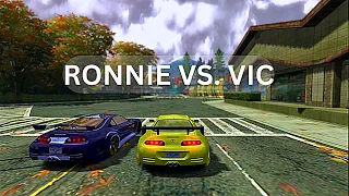 Ronnie Vs. Vic: The Ultimate Race / Nfs Most Wanted In 4k 60fps