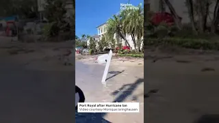 Hurricane Ian damages Port Royal homes in Naples, Florida — 'Oh no'