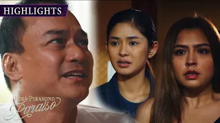 Amy and Beth get emotional as they hug their father | Pira-Pirasong Paraiso