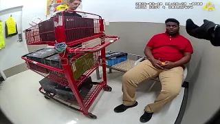 Fake Target Employee Tries to Escape from Cops
