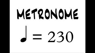 230 BPM - Metronome