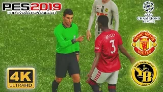 PES 2019 | Manchester United vs Young Boy | UEFA Champion League | PC GamePlaySSS