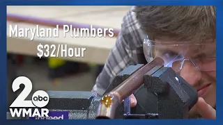 Training the next wave of plumbers as Maryland battles a shortage