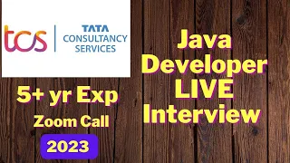 TCS java developer lead interview questions and answers 2023 March
