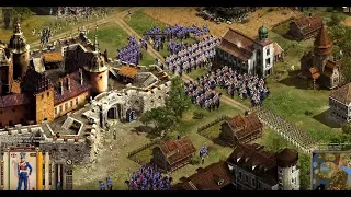 3 часа Порева Штыками с Эпичным Финалом Казаки 2 сетевая игра Битва за Европу Наполеоновские войны