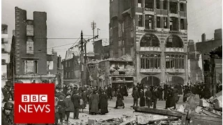 Dublin in the rubble: Rare glimpses of Ireland's Easter Uprising - BBC News