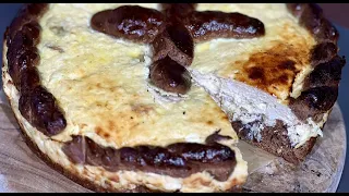 Bucovinean Easter cheesecake (Paskha) with sweet cheese and cocoa crust || Monastery recipes