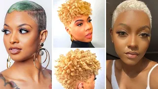 65 Next Level Natural Short Hairstyles for Black Women