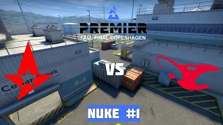 НИЖНЯЯ СЕТКА. РАУНД 1. ASTRALIS vs MOUSESPORTS. MAP-1 NUKE. BLAST PREMIER FALL 2020 FINALS