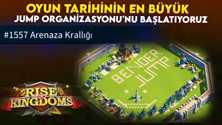 OYUN TARİHİNİN EN BÜYÜK JUMP ORGANİZASYONU'NU BAŞLATIYORUZ | Rise of kingdoms