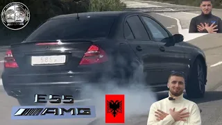 Les Albanais Débarquent En V8 E55 AMG Full Tube Conduite Musclée😱🚀