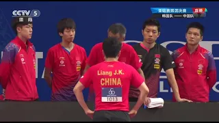 【2019 乒乓亞錦賽】男團決賽 | 中國 vs 韓國