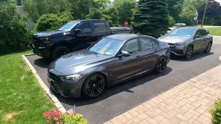 BMW F80 M3 POV DRIVE- relaxing day in the countryside