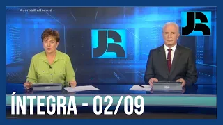 Assista à íntegra do Jornal da Record | 02/09/2022