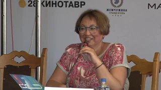 Пресс-конференция конкурсного фильма «Блокбастер»