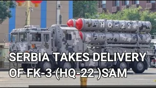 SERBIA TAKES DELIVERY OF CHINESE FK-3 (HQ-22) ANTI-AIR MISSILES #Serbia #HQ22 #FK3 #Missile #China