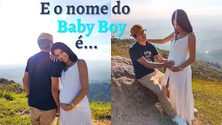 REVELANDO O NOME DO NOSSO BABY BOY | NOMES CURTOS | NOMES DE MENINO