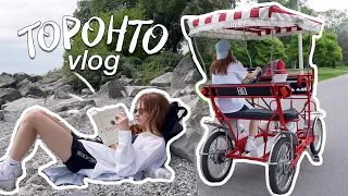Торонто Vlog ♡ Матча латте, пляж, плохой водитель