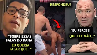 URGENTE🚨 Paulo Borrachinha QUEBR4 SILÊNCIO e RESPONDE CRÍTIC4S de Dana após PERDER para Strickland