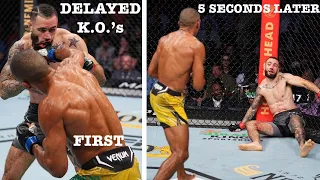 Top 10 Delayed Knockout PUNCHES in Boxing & MMA