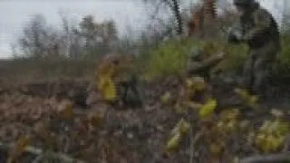 Ukrainian mortar crew hold their line near Bakhmut