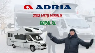 Adria Coral XL 2023 | Apžvalga | Kemperiai 365