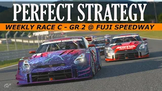 GT Sport - Perfect Strategy Pays Off - Weekly Race C / GR.2 @ Fuji
